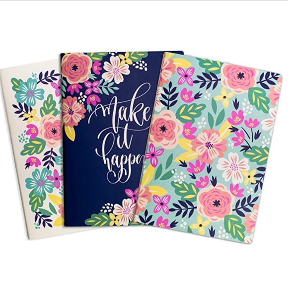 ⭐️ $10 - STEEL MILL & CO LINED NOTEBOOK JOURNAL SET - SET OF 3 JOURNALS - Picture 1 of 7